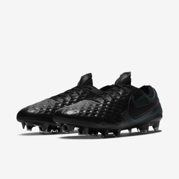 Nike Tiempo Legend 8 Elite FG - Férfi Focicipő - Fekete/Fekete